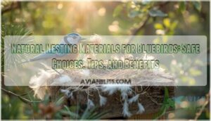 natural nesting materials for bluebirds
