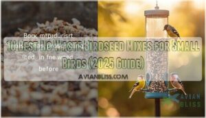 no waste birdseed mix for small birds no waste birdseed mix for small birds