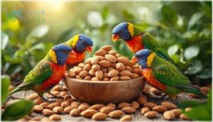 nutritional benefits of almonds for birds