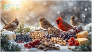 nutritional benefits of winter bird food nutritional benefits of winter bird food