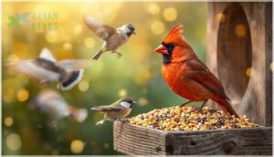 nutritional needs of songbirds