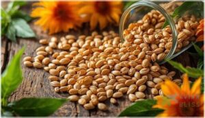 nutritional value of safflower seeds