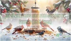 nutritious bird food for winter feeding