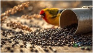 nyjer seeds – high-energy for finches