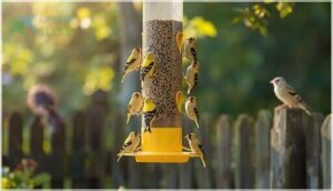 nyjer (thistle) feeders