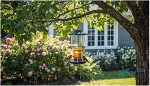 optimizing finch feeder placement