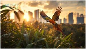 origins of florida’s parrot populations