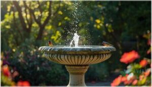 pedestal bird baths