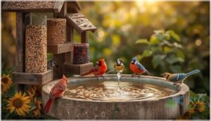 picking the right bird food and water