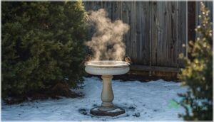 place and position your bird bath wisely