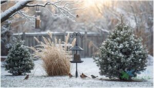 placing feeders at varying heights and locations