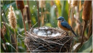 plant down (cattails, milkweed)