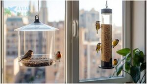 platform and tube feeders