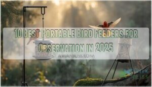 portable bird feeders for observation
