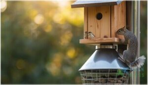 predator guards and squirrel baffles