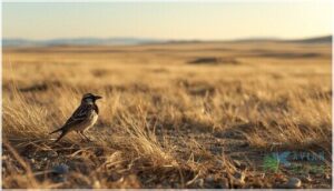 preferred habitats of horned larks