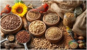 premium mixed bird seed options