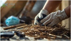 preparing for safe nest removal