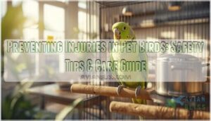 preventing injuries in pet birds
