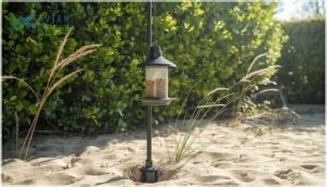 preventing tilting and wind damage preventing tilting and wind damage