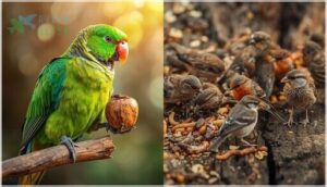 protein needs by bird species