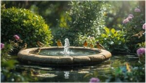 providing water features and moving water