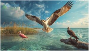 raptors and other notable coastal birds