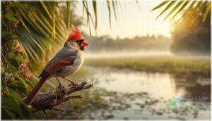 red-crested cardinal (paroaria coronata)