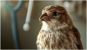 respiratory distress and discharge