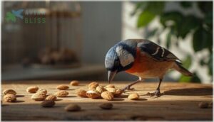 risks of feeding almonds to birds