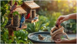 safe bird feeding practices to follow safe bird feeding practices to follow