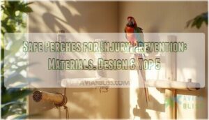 safe perches for injury prevention