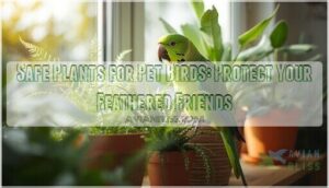 safe plants for pet birds
