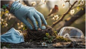 safety precautions before handling a nest safety precautions before handling a nest