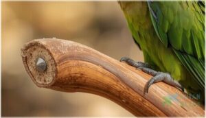 sandblasted manzanita single bolt perches