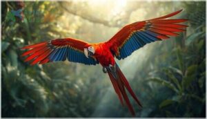 scarlet macaw