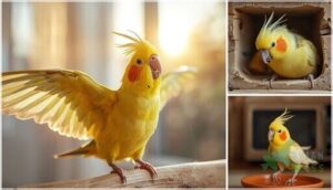 screeching, hissing, and mimicking