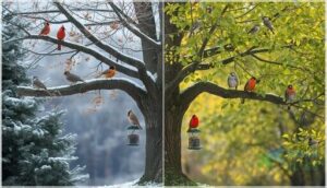 seasonal bird patterns in ohio