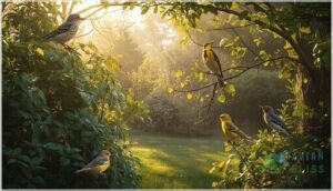 seasonal migrants and breeding visitors