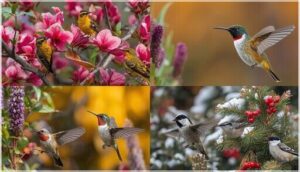 seasonal migrants and visitors