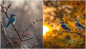 seasonal presence and migration timing