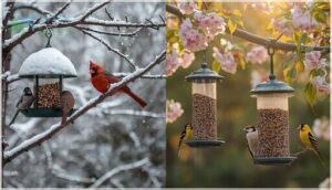 seasonal strategies for bird feeding