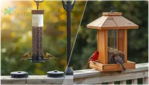 seed capacity and refill accessibility