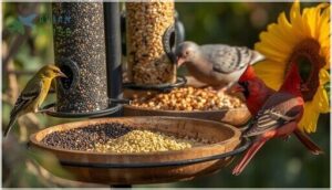 selecting seeds for specific bird species