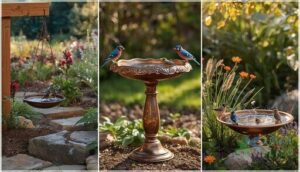 selecting the right bird bath for your space selecting the right bird bath for your space
