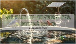 self filling bird bath systems