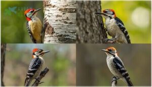 sexual dimorphism in woodpeckers