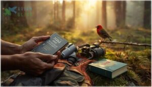 size and portability for bird watching in the field