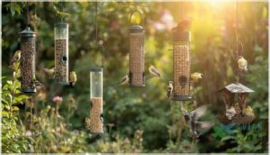 size and shape of feeding ports