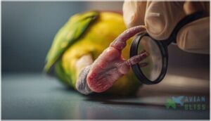 skin lesions or redness skin lesions or redness